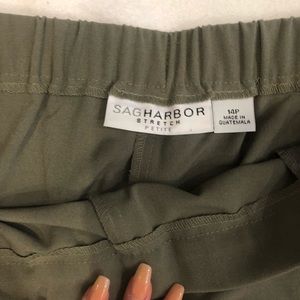 flowly olive comfy pants